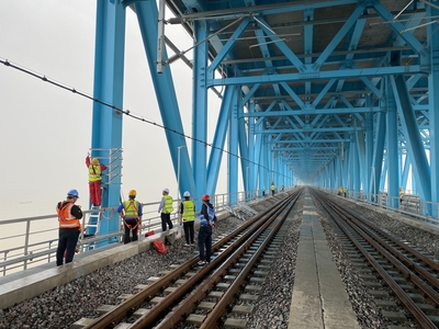 中天科技新型5G漏纜賦能滬蘇通長江公鐵大橋，實現5G網絡全覆蓋